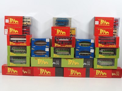 Lot 483 - BRITBUS 1:76 scale diecast buses to include...