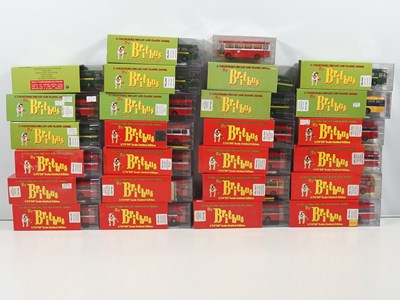 Lot 484 - BRITBUS 1:76 scale diecast buses all single...