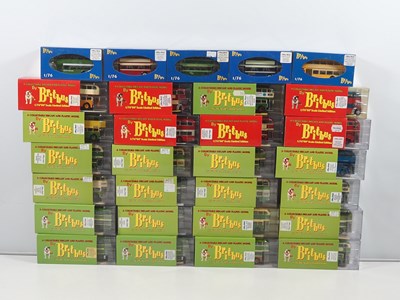 Lot 486 - BRITBUS 1:76 scale diecast buses, mostly...