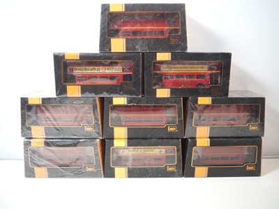 Lot 487 - IXO 1:43 scale diecast AEC Regent RT buses,...