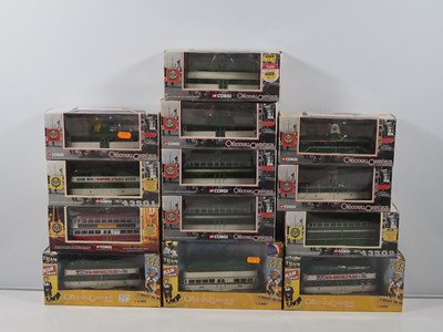 Lot 494 - CORGI OOC 1:76 scale diecast Blackpool trams...