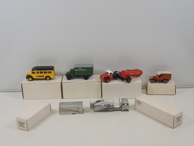Lot 517 - 1:43 and 1:50 scale hand-built white metal...