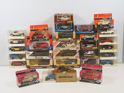 Lot 521 - SOLIDO 1:43 scale diecast cars, vans and...