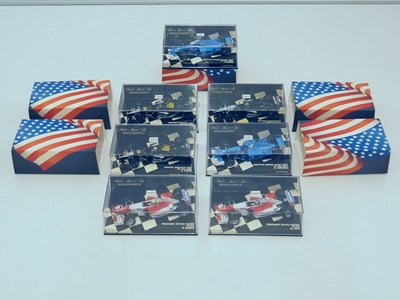 Lot 530 - MINICHAMPS 1:43 scale diecast Formula 1 cars -...