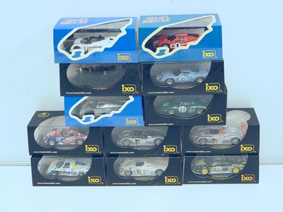 Lot 535 - IXO 1:43 scale diecast racing cars, including...