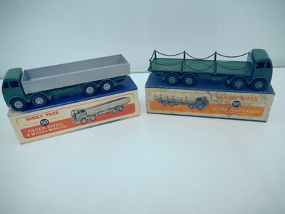 Lot 546 - DINKY pair of Foden diecast lorries comprising...