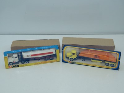 Lot 552 - CORGI MAJOR pair of diecast articulated...
