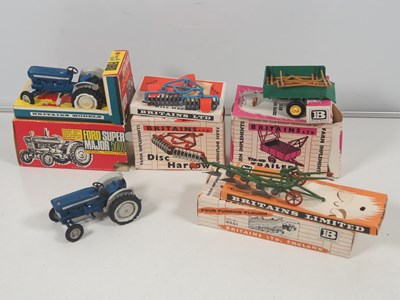 Lot 556 - BRITAINS farming related diecast items,...