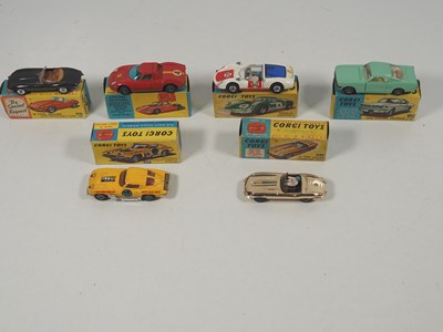 Lot 561 - CORGI diecast racing and sports cars (307...