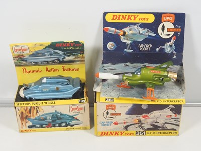 Lot 565 - DINKY pair of GERRY ANDERSON related diecast...