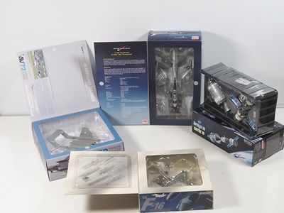 Lot 572 - Group of 1:72 scale diecast aircraft by...
