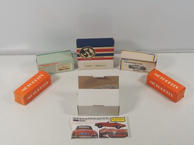 Lot 610 - 1:76 scale unbuilt white metal car kits by...
