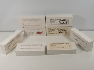 Lot 614 - 1:48 scale unbuilt white metal kit fire...