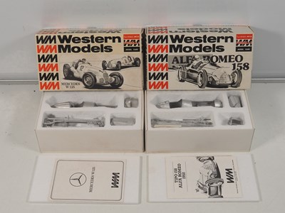 Lot 647 - WESTERN MODELS pair of unbuilt 1:24 scale...