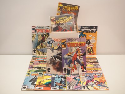 Lot 46 - WEB OF SPIDER-MAN #1-118, 123-128 + ANNUAL...