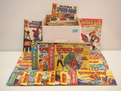 Lot 75 - SUPER SPIDER-MAN LOT (152 in Lot) - (1976/1979...