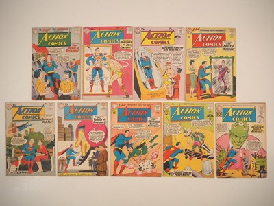 Lot 99 - ACTION COMICS #255, 267-271, 274, 280 (9 in...