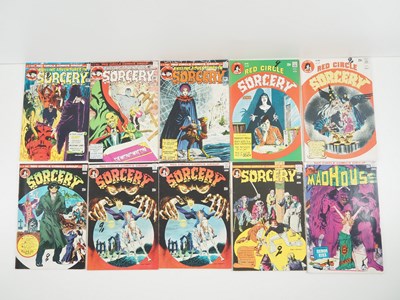 Lot 163 - RED CIRCLE LOT (10 in Lot - 2 copies of issue...