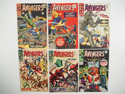 Lot 194 - AVENGERS #31, 35, 37, 44, 46, 54 (6 in Lot) -...