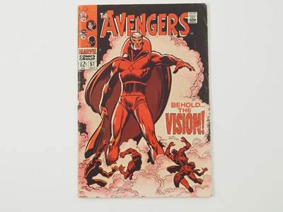 Lot 227 - AVENGERS #57 (1968 - MARVEL) - "Behold the...