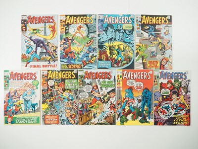 Lot 229 - AVENGERS #71 to 79 (9 in Lot) - (1969/70 -...