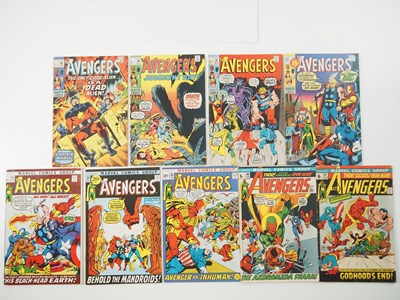 Lot 231 - AVENGERS #89 to 97 (9 in Lot) - (1971/1972 -...