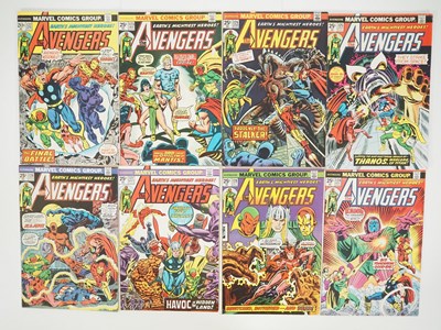 Lot 256 - AVENGERS #122 to 129 (8 in Lot) - (1974 -...