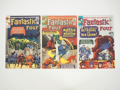 Lot 262 - FANTASTIC FOUR #39, 40, 41 (3 in Lot) - (1965 -...
