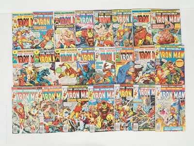 Lot 277 - IRON MAN #77 to 99 (23 in Lot) - (1975/77 -...