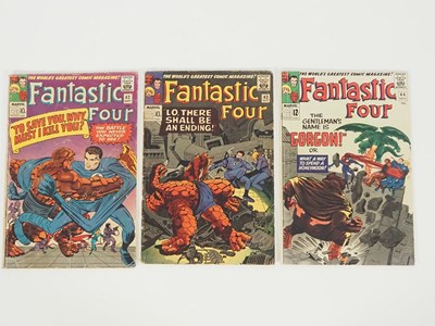 Lot 285 - FANTASTIC FOUR #42, 43, 44 (3 in Lot) - (1965 -...
