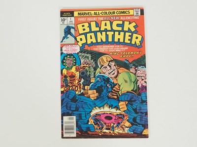 Lot 303 - BLACK PANTHER #1 - (1977 - MARVEL - UK Price...
