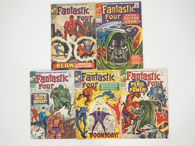 Lot 314 - FANTASTIC FOUR #56 to 60 (5 in Lot) - (1966/67...