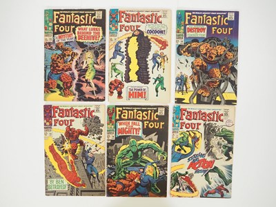Lot 316 - FANTASTIC FOUR #66 to 71 (6 in Lot) - (1967/68...