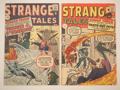 Lot 354 - STRANGE TALES #103 & 104 (2 in Lot) -...