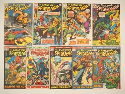 Lot 358 - AMAZING SPIDER-MAN #81, 83, 85, 93, 104-105,...