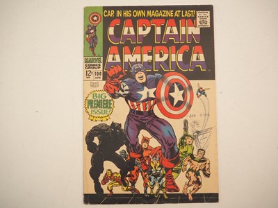 Lot 361 - CAPTAIN AMERICA #100 - (1968 - MARVEL) -...