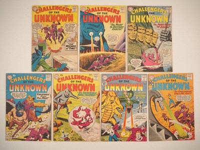 Lot 404 - CHALLENGERS OF THE UNKNOWN #4, 9, 10, 13, 16,...