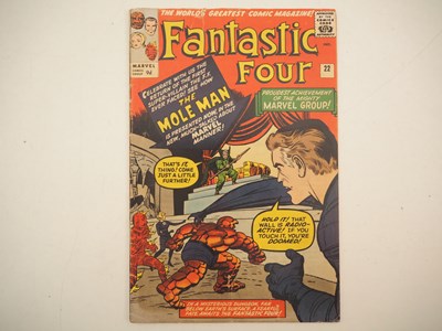 Lot 447 - FANTASTIC FOUR #22 (1964 - MARVEL - UK Price...