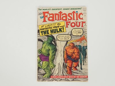 Lot 479 - FANTASTIC FOUR #12 - (1963 - MARVEL) - The...
