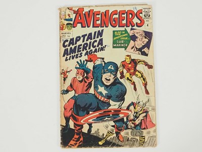 Lot 495 - AVENGERS #4 (1964 - MARVEL - UK Price Variant)...