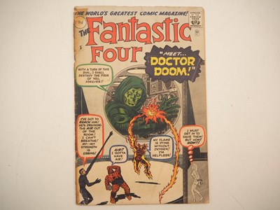 Lot 508 - FANTASTIC FOUR #5 (1962 - MARVEL - UK Price...