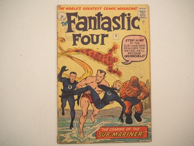 Lot 509 - FANTASTIC FOUR #4 (1962 - MARVEL - UK Price...