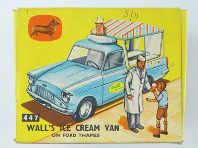 Lot 90 - A CORGI Toys 447 Walls Ice Cream Van - G/VG on...