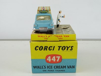 Lot 90 - A CORGI Toys 447 Walls Ice Cream Van - G/VG on...