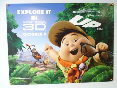 Lot 123 - UP (2009) - A group of three UK Quad film...